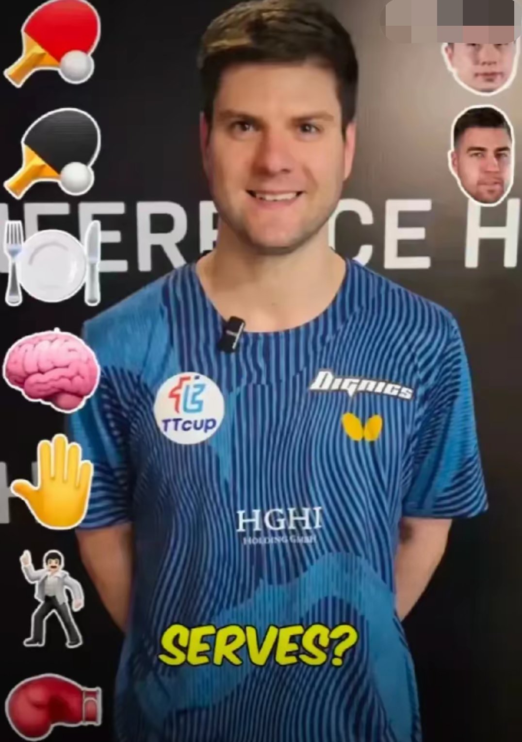 包含德国乒乓球队鏖战比利时乒乓球队，奥恰洛夫高光表现的词条